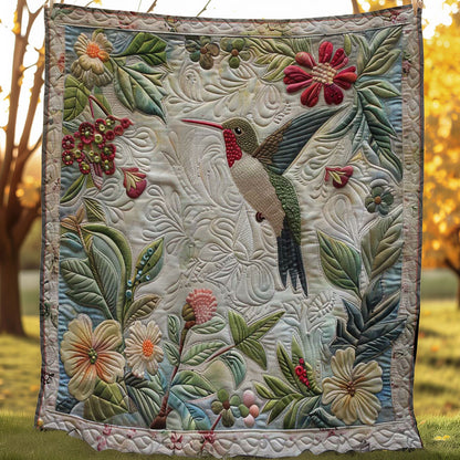 Hummingbird Whimsy WN1408081CL Quilt