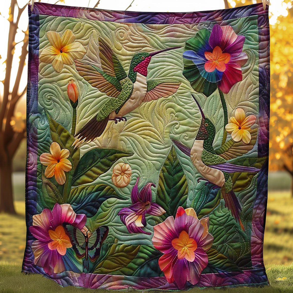 Hummingbird Wonder WN1408099CL Quilt