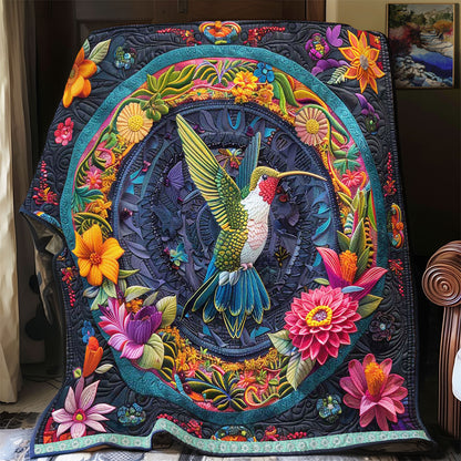 Hummingbird's Radiant Dance WN1609031CL Quilt