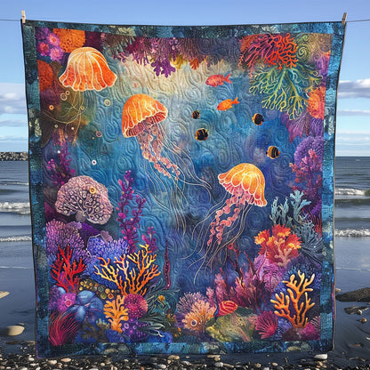 Jellyfish Drift WN1408028CL Quilt