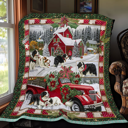 Jolly Bernese Mountain WN3008033CL Quilt