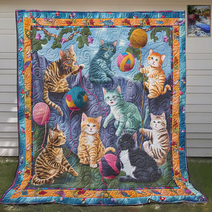 Joyful Cat SR1308004CL Quilt