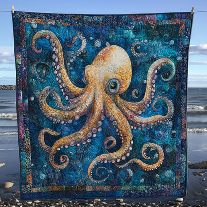 Jumping Octopus WM2308014CL Quilt