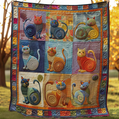 Kitty Laughs WN0908063CL Quilt