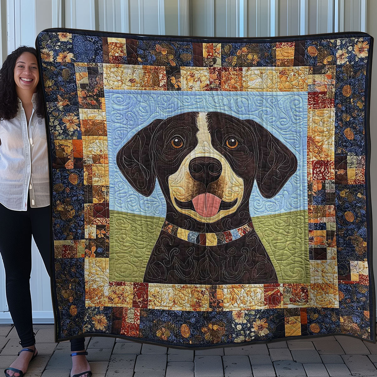 Labrador Retriever Funny WN0608031CL Quilt