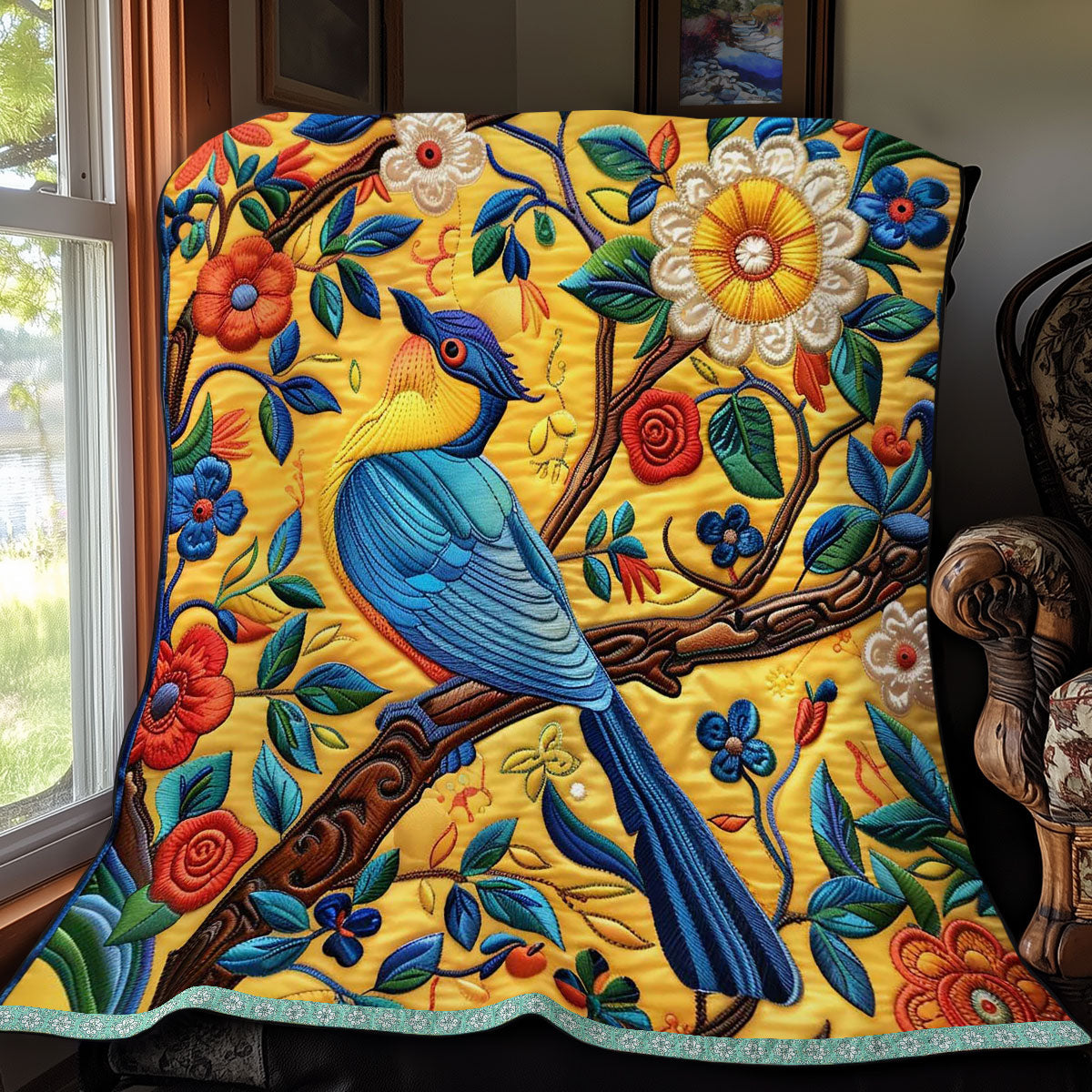 Lively Bluebird WN0509043CL Quilt