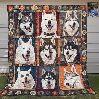 Loveable Husky SR0908021CL Quilt