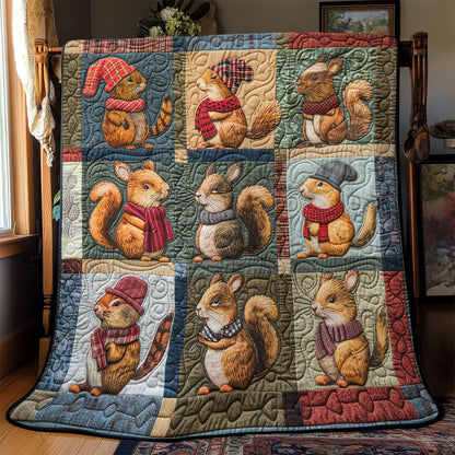 Loveable Squirrel SR2108003CL Quilt