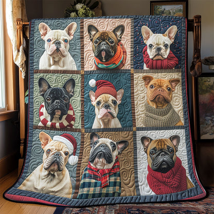 Lovely French Bulldog SR2008038CL Quilt