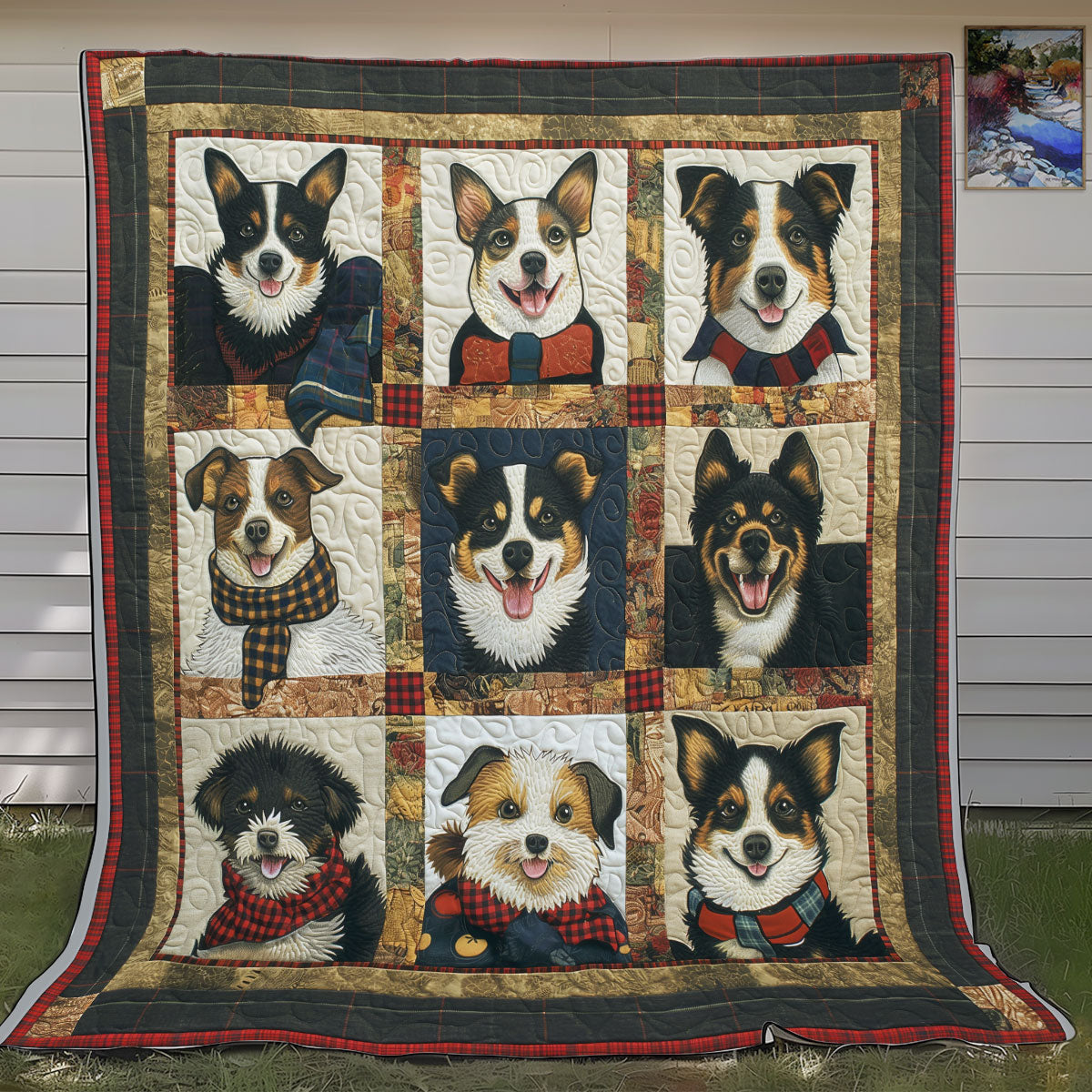 Loyal Dogs SR0908057CL Quilt