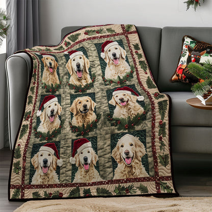 Loyal Golden Retrievers SR1408024CL Quilt