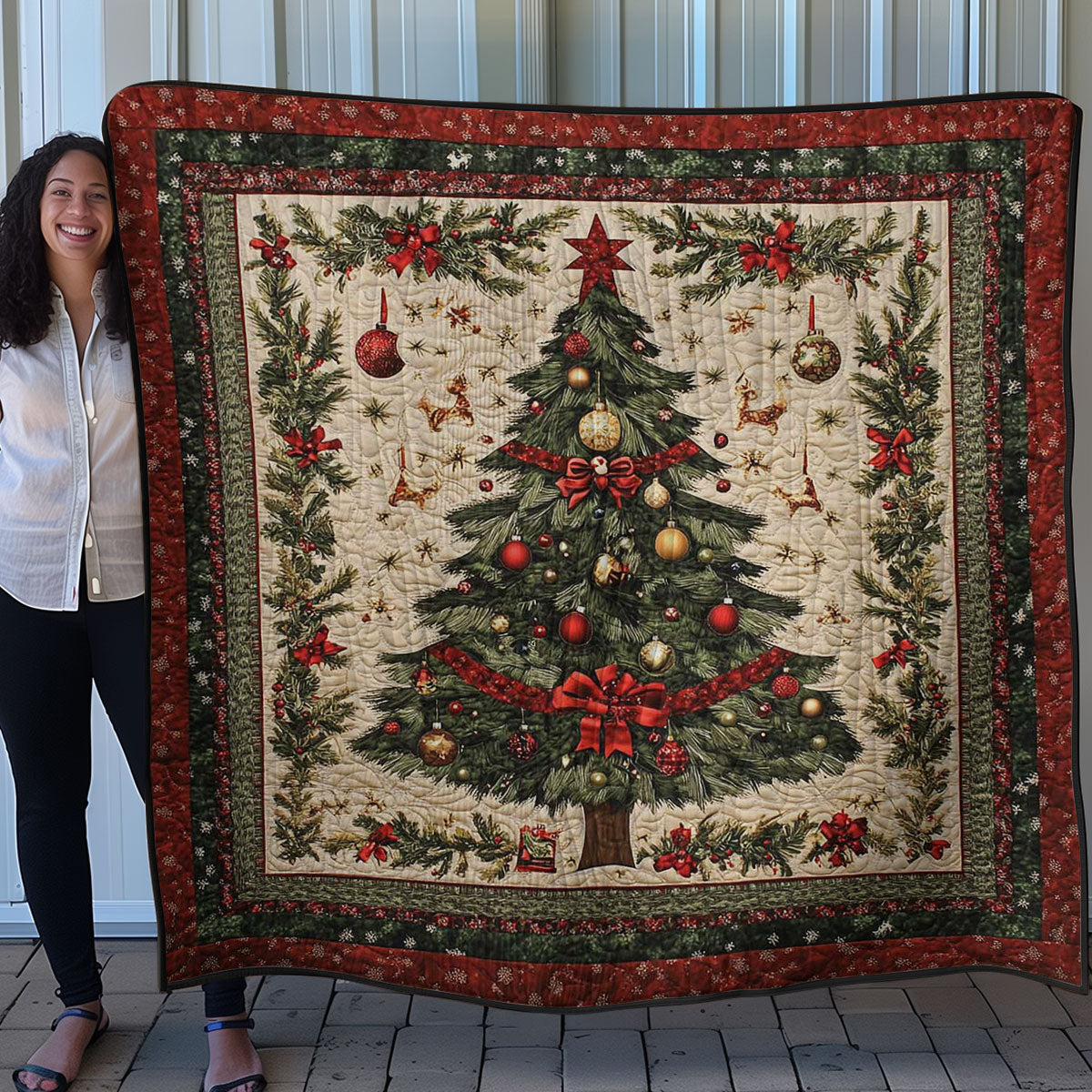 Magical Christmas Tree WN0308025CL Quilt