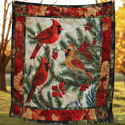 Merry Cardinal WN1608016CL Quilt