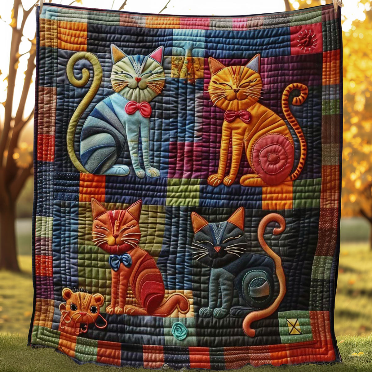 Mew-sic And Giggles WN0908077CL Quilt