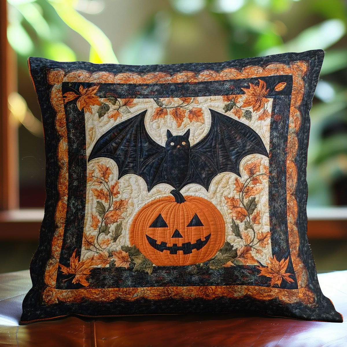 Midnight Bat WN0308051CL Quilt Pillow Case