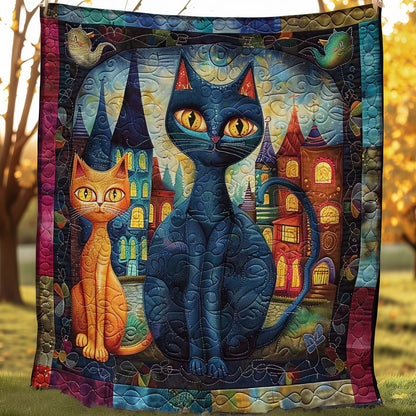 Midnight Cat WN1008067CL Quilt