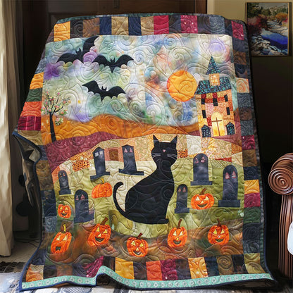 Midnight Cat WN1609064CL Quilt