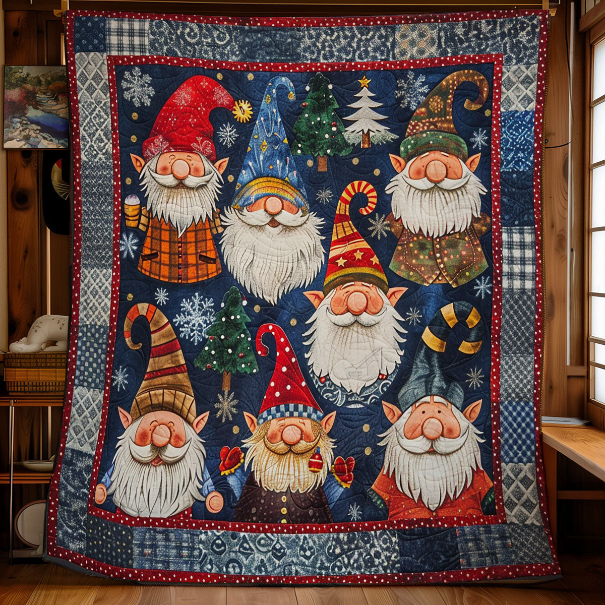 Mini Gnomes WM1608034CL Quilt