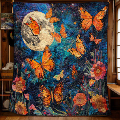 Moonlight Butterflies WM2408017CL Quilt