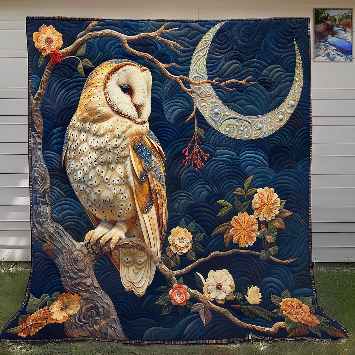 Moonlight Owl SR1008001CL Quilt