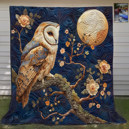 Moonlight Owl SR1008014CL Quilt