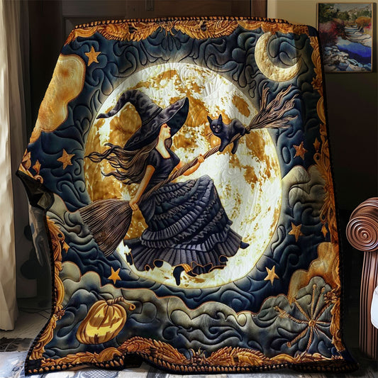 Moonlit Halloween Soar WN190887CL Quilt