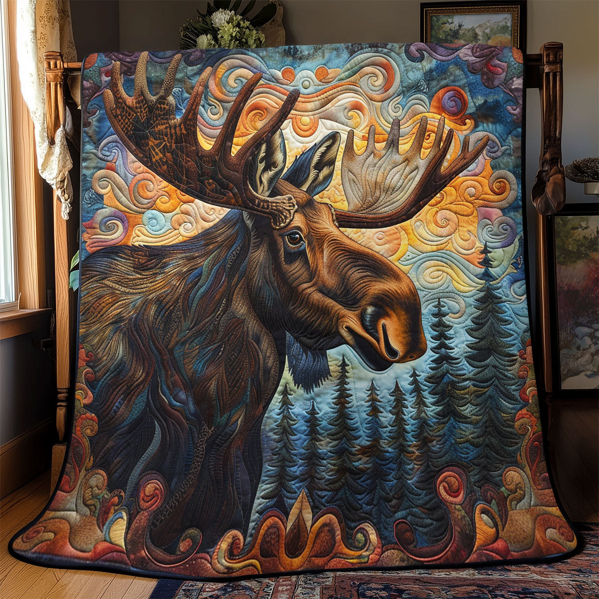 Moose Mountain Forest SR2208036CL Quilt