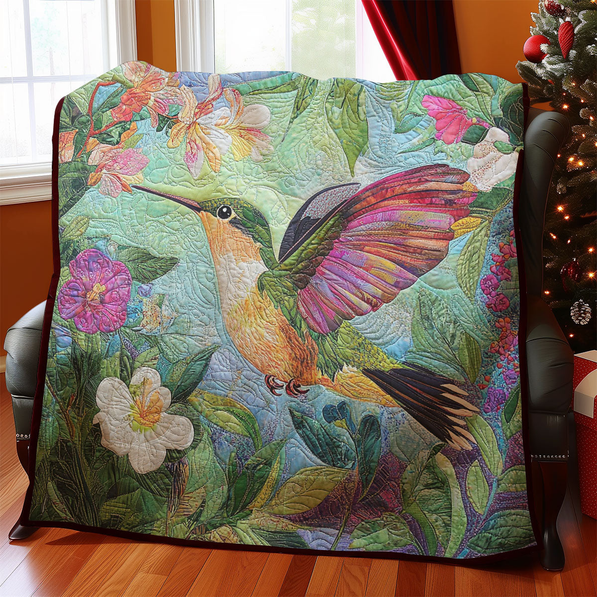 Morning Hummingbird WM0208025CL Quilt