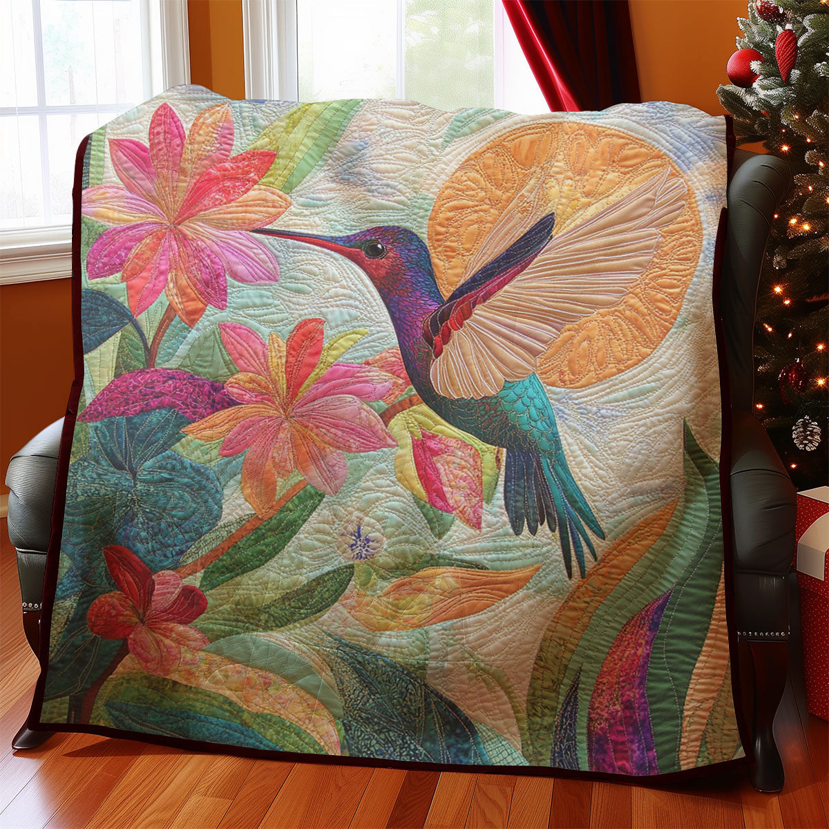 Morning Hummingbird WM0508029CL Quilt