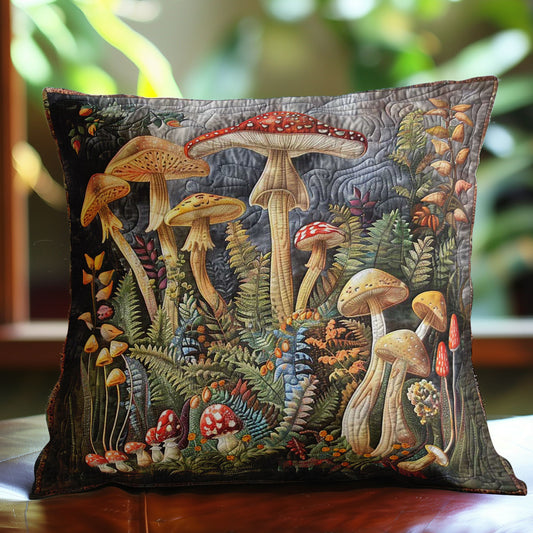 Mushroom Grove WN3007073CL Quilt Pillow Case