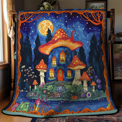 Mushroom Under the Moon WN0909101CL Quilt