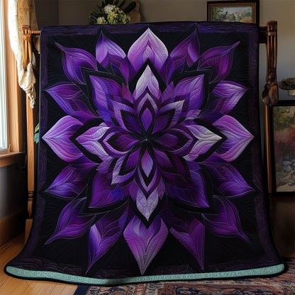 Mystic Purple Bloom WN0909018CL Quilt