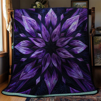 Mystic Purple Bloom WN0909019CL Quilt