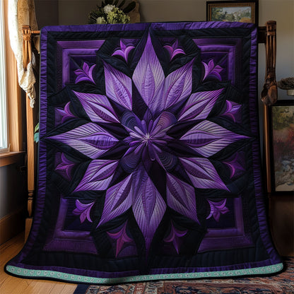Mystic Purple Bloom WN0909022CL Quilt