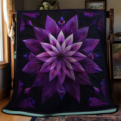 Mystic Purple Bloom WN0909024CL Quilt