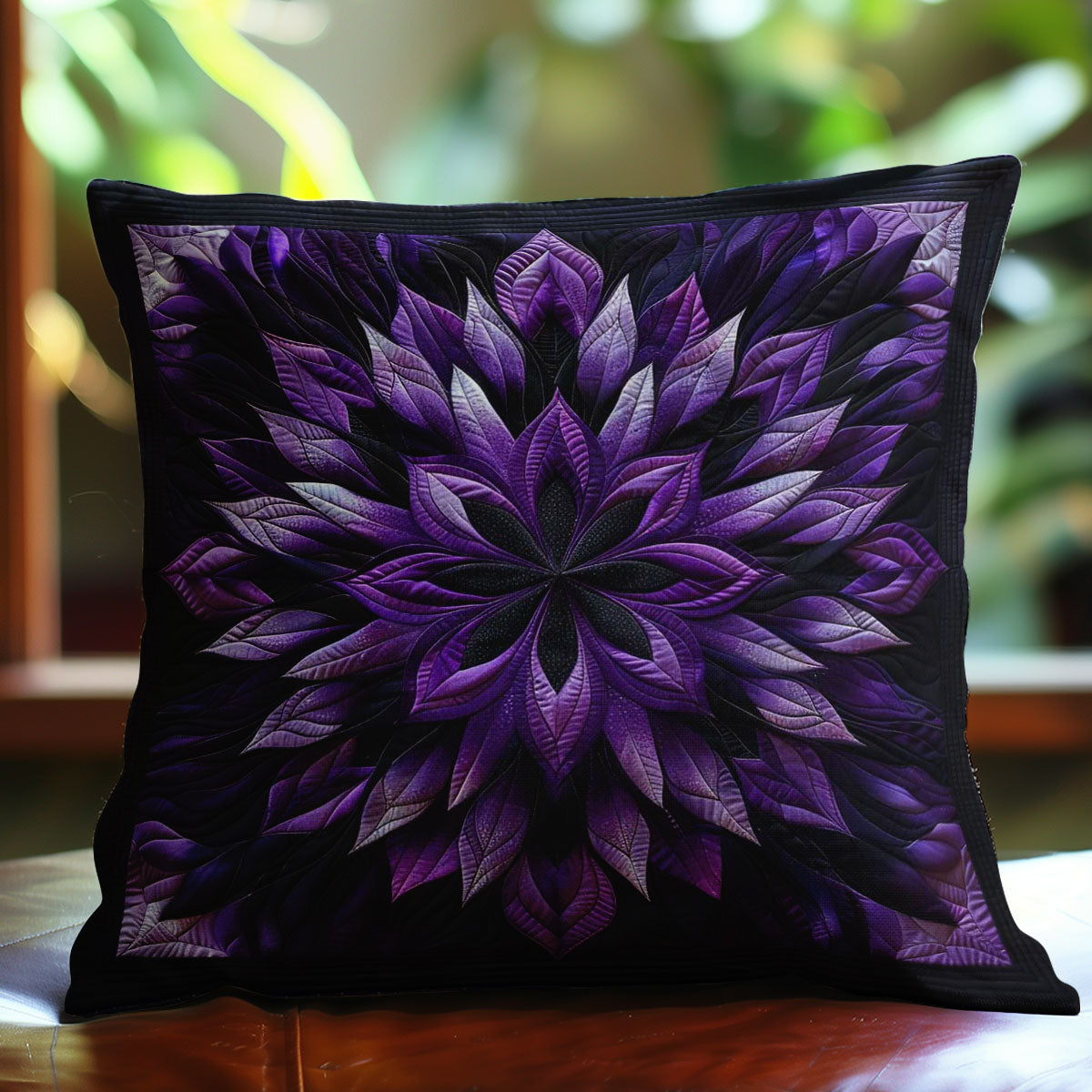 Mystic Purple Bloom WN1608058CL Quilt Pillow Case