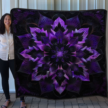 Mystic Purple Flower SR1608043CL Quilt