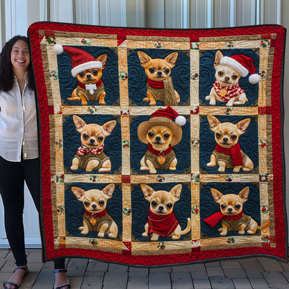 Naughty Chihuahua SR1608008CL Quilt