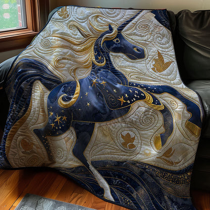 Navy Sky Unicorn WM2907001CL Quilt
