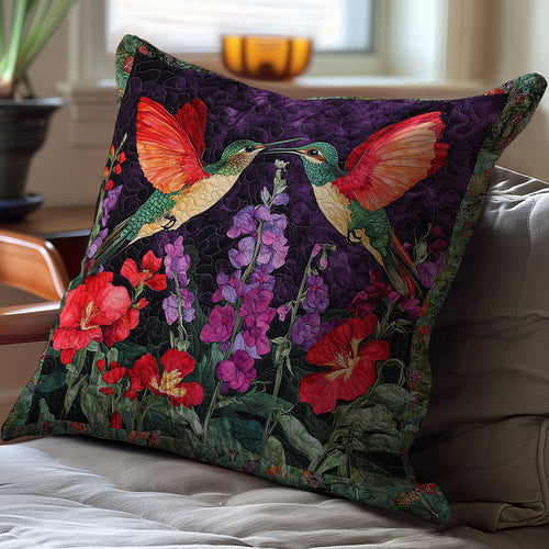 Night Hummingbirds Love WM0608123CL Quilt Pillow Case