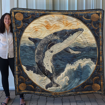 Ocean Whale SR1408008CL Quilt