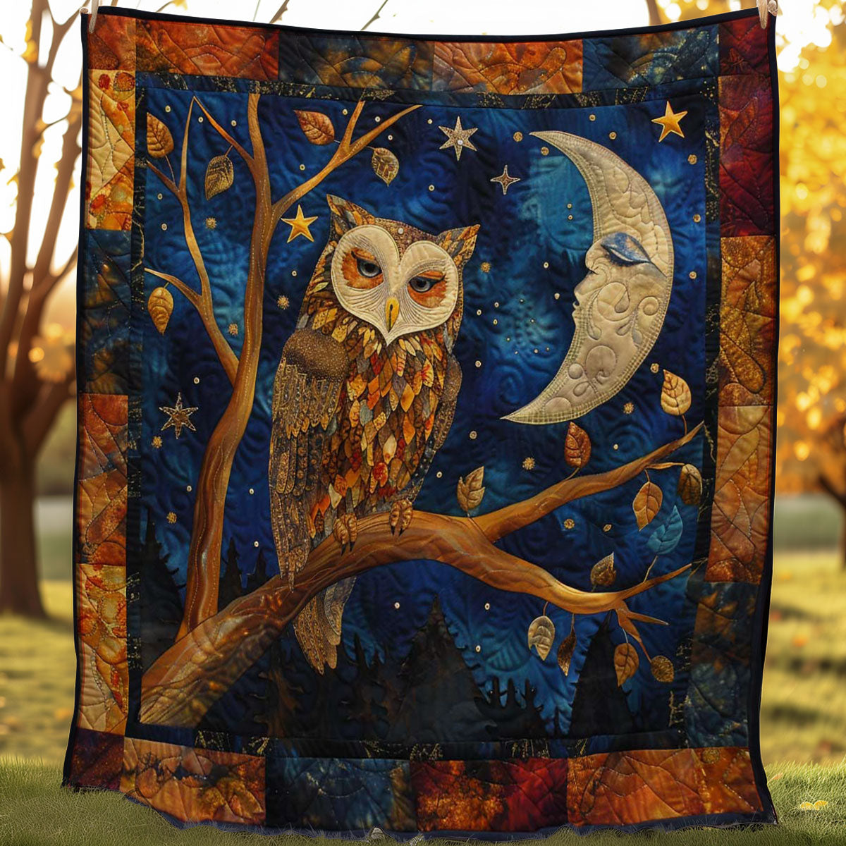 Owl's Refuge Haven WN0908005CL Quilt