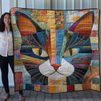 Patchwork Cat WN0708020CL Quilt