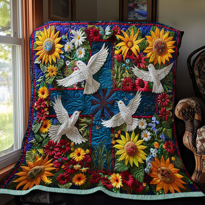 Peaceful Cross WN0509009CL Quilt