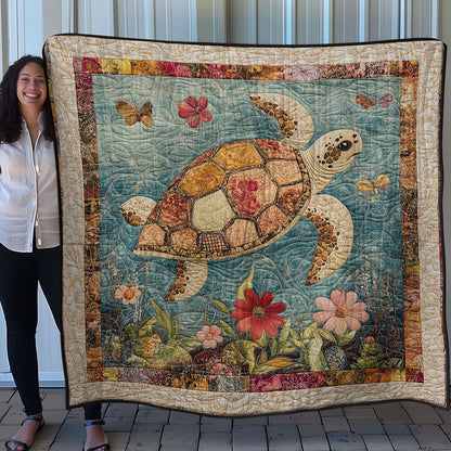 Peaceful Turtle WN0108072CL Quilt