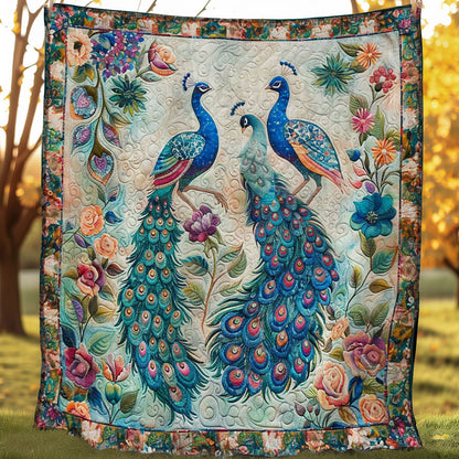 Peafowl Haven WN1608041CL Quilt