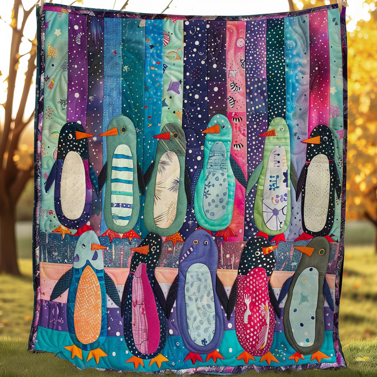Penguin's Glacier Glide WN1608029CL Quilt