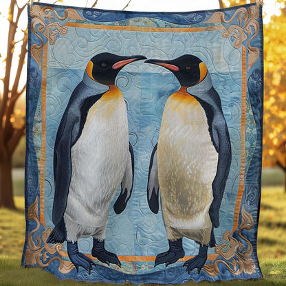 Penguin's Winter Wonderland WN1608017CL Quilt