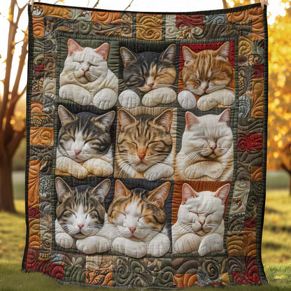 Placid Cats WN2108035CL Quilt