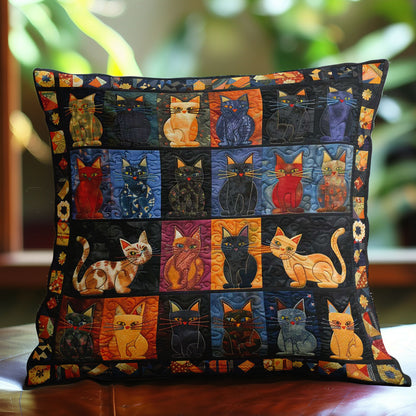 Playful Kittens WN3007081CL Quilt Pillow Case